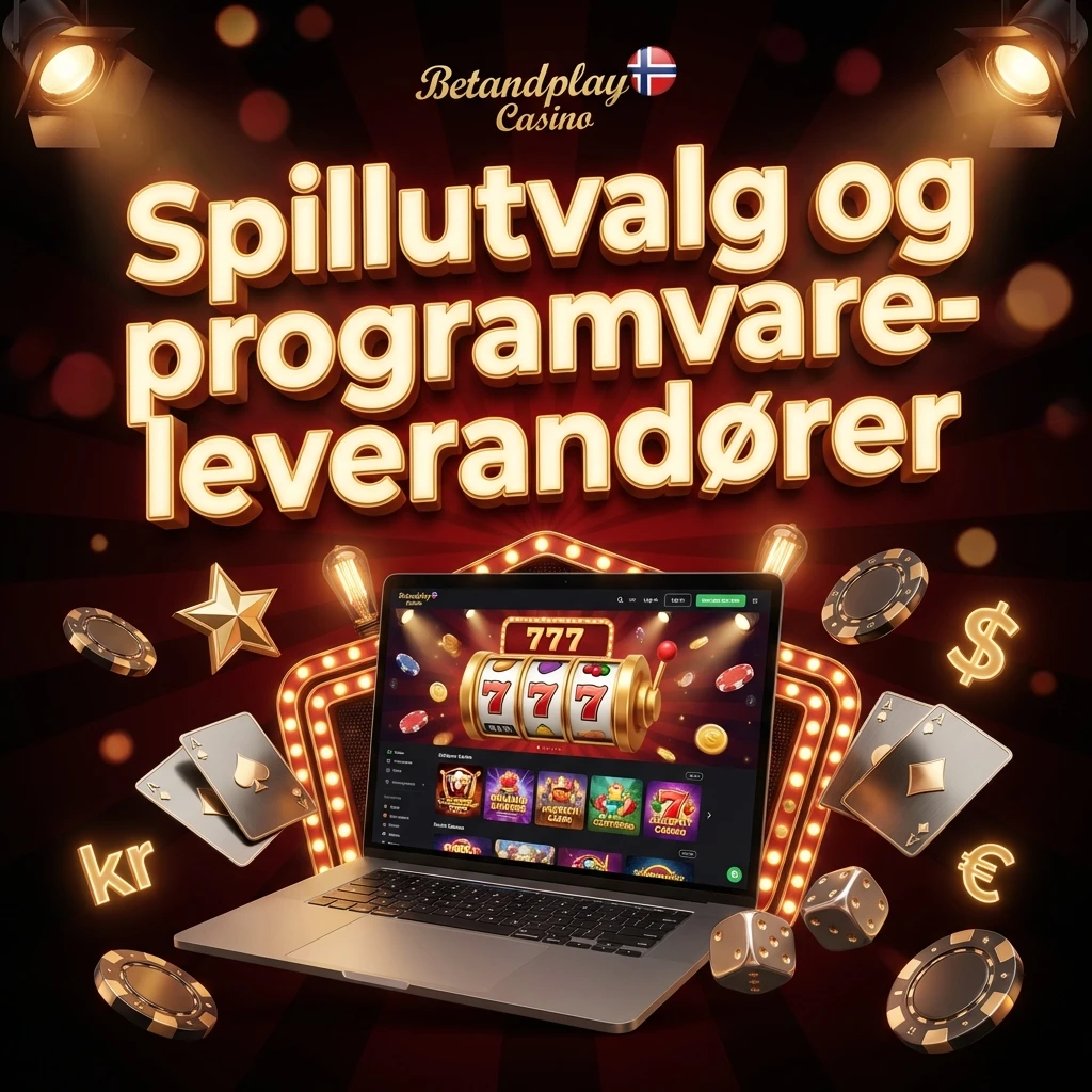 Spillutvalg og programvareleverandører